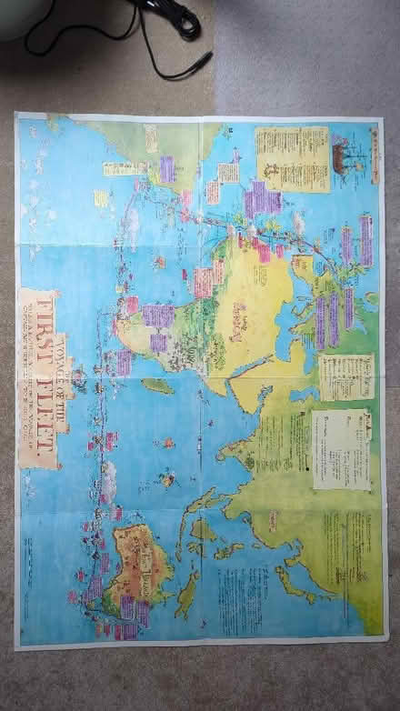 Photo of free Wall Poster of the First Fleet (Barnacle CV7) #1