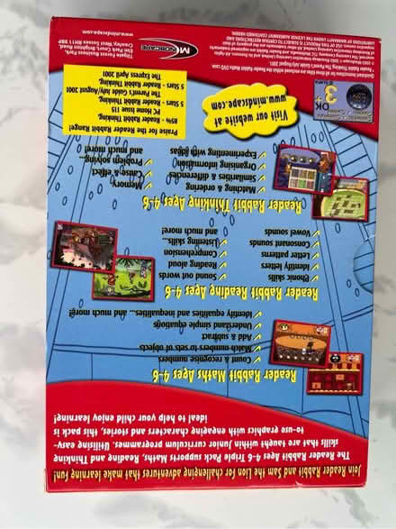 Photo of free Reader Rabbit 3 cd Rom set (Westbrook WA5) #3