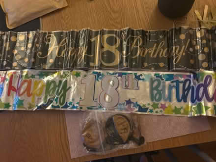 Photo of free 18th birthday banners and balloons (Tolworth, KT5) #1