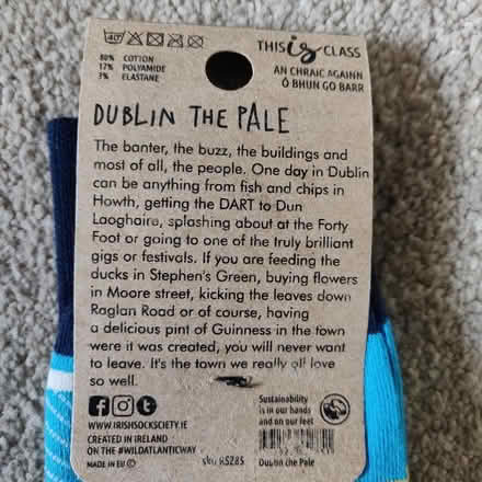 Photo of free Dublin Themed Socks (Chorley SK9) #3