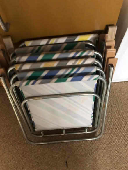 Photo of free 5 garden chairs (Arddleen SY22) #2