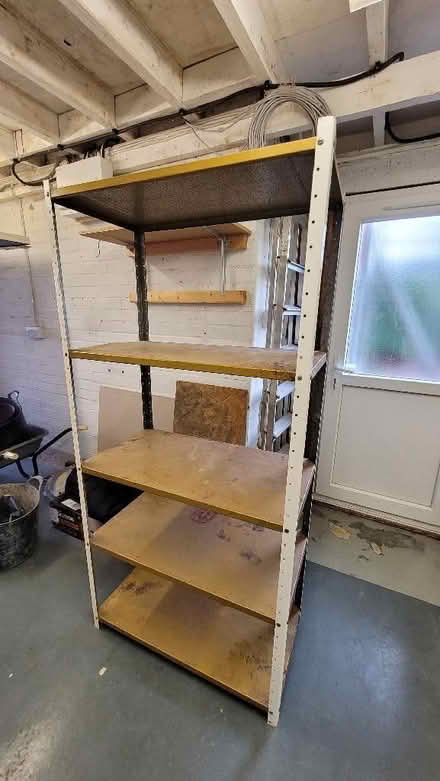 Photo of free Metal shelves (Dursley GL11) #2