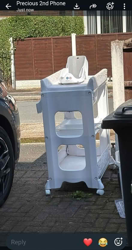 Photo of free Baby changing station (Preston PR2) #1