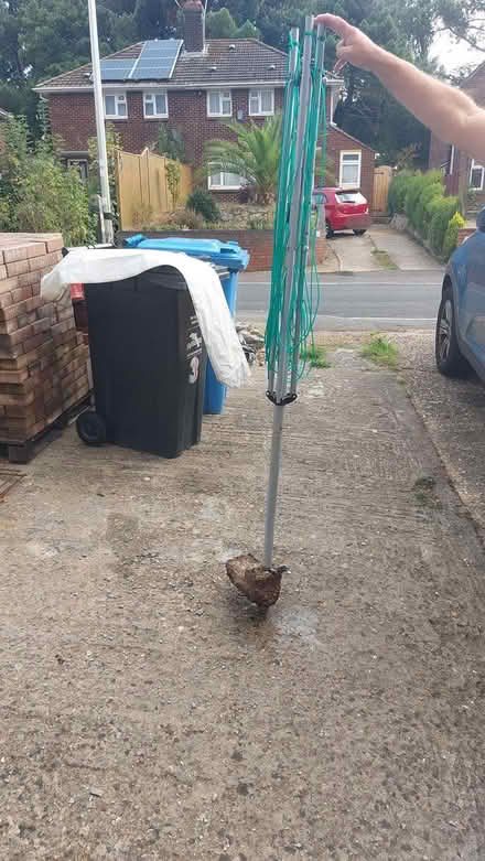 Photo of free three armed rotary washing line (dorset BH12) #3