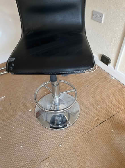 Photo of free Black bar stool (Orpington) #3