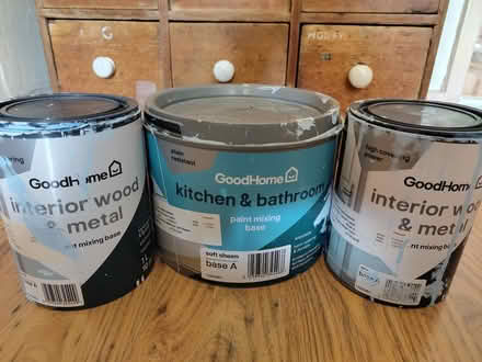Photo of free Selection of interior paints- blue (Hulme M15) #1