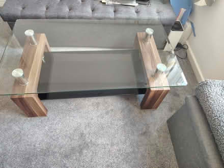 Photo of free Glass coffee table (Taunton TA2) #1