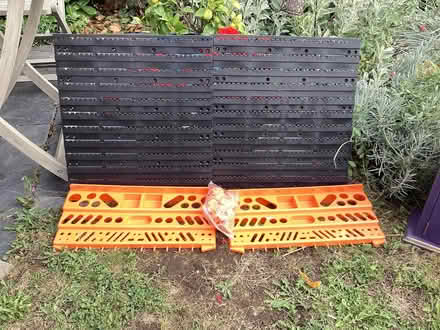 Photo of free Wall hung tool racks Never used and complete with hooks etc (Eton Wick SL4) #1