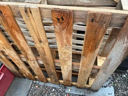 Photo of free Wooden pallets (2 (Appleby Magna DE12) #1