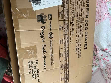 Photo of free 2 x Dog crates (Bracknell RG12) #2