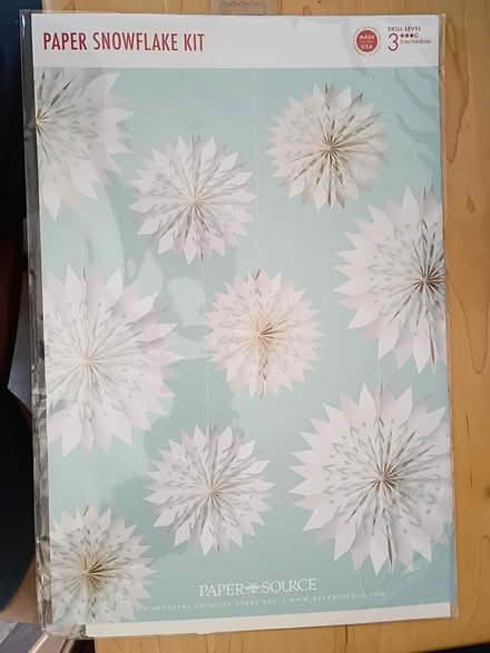 Photo of free Paper Snowflake Kit (Vacaville) #1