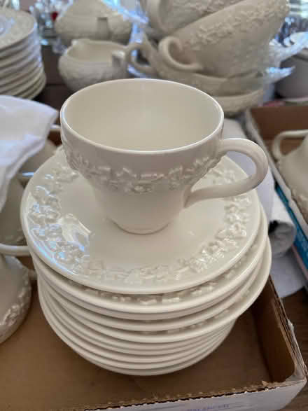 Photo of free Wedgewood white-on-white Queensware (Pleasant Hill) #1