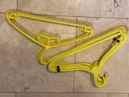 Photo of free 12xJohnsons coathangers (Birch Vale SK22) #1