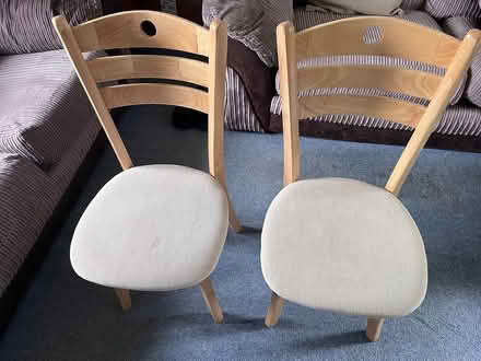 Photo of free Dining table and four chairs. (Llandrillo yn Rhos LL28) #3