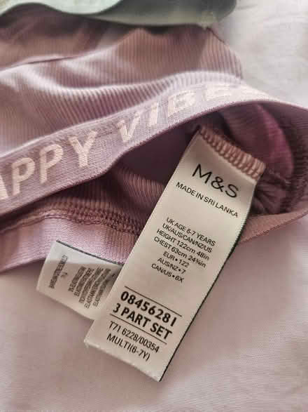 Photo of free M&S/F&F Girls Bralett (Hall green B28) #2