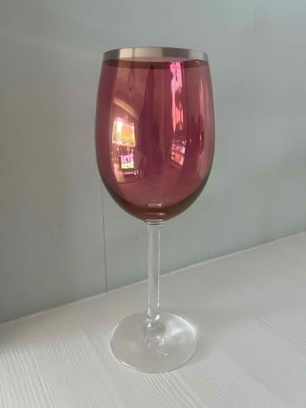 Photo of free Set of 6 large wine glasses (Thurnby Leicester LE7) #3