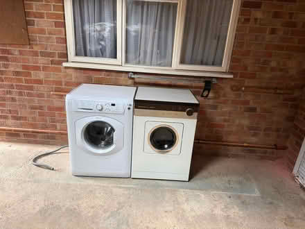 Photo of free Washing machine and tumble dryer (Milford on Sea SO41 0PG) #1