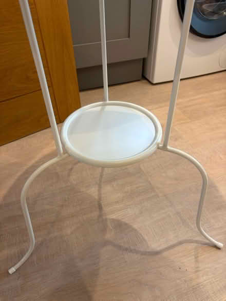 Photo of free IKEA white metal side table (Berkhamsted HP4) #2