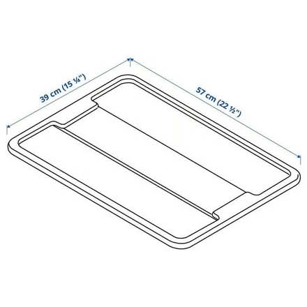 Photo of Lid for Ikea storage tub "Samla" 57 x 39 cm (Horsforth LS18) #2