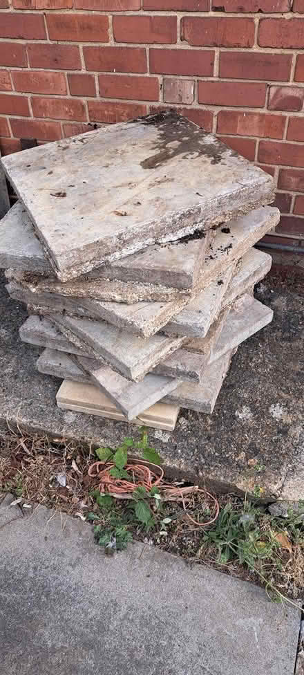 Photo of free 12 Paving slabs (Bradville MK13) #2