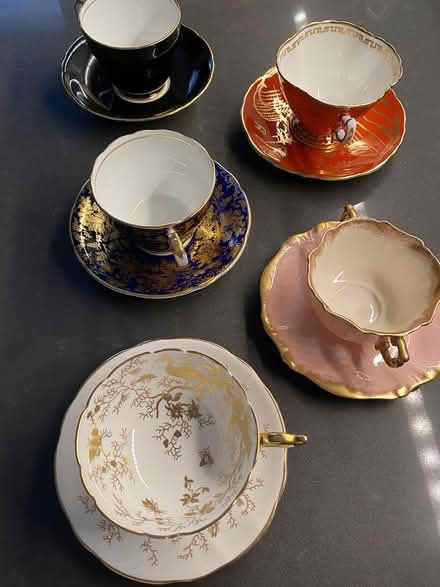 Photo of free Assorted English bone china teacups (Pleasant Hill) #2