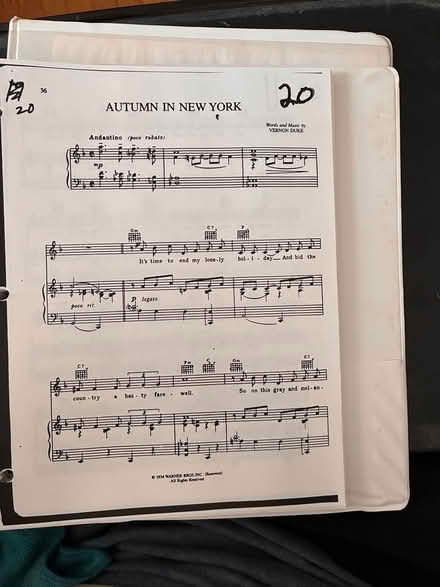 Photo of free Great American songbook 99 songs (Brooklyn/Kensington) #2