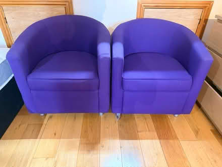 Photo of free Two beautiful tub chairs (Walthamstow E176AG E17) #1