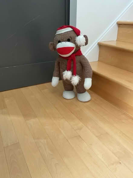 Photo of free Sock Monkey, large (Gtown + Clopper & Richter Farm) #2