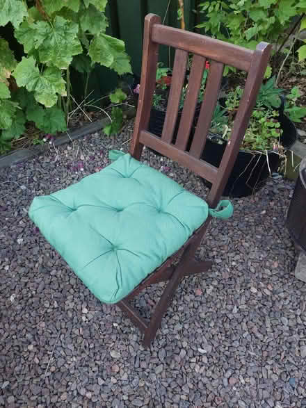 Photo of free Garden chair cushions (Musselburgh, EH21) #1