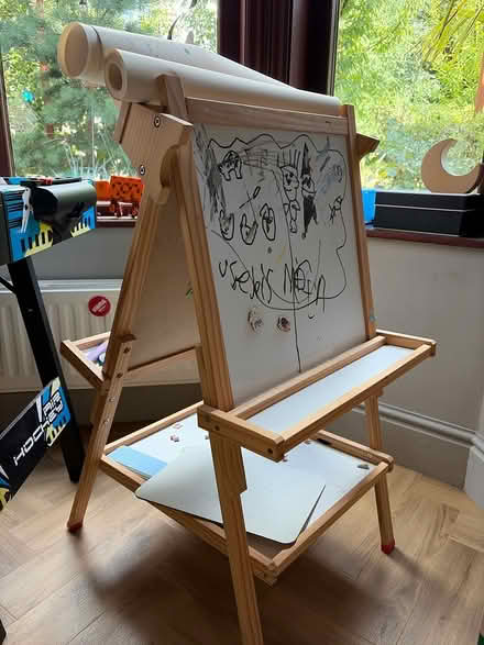 Photo of free Wooden easel (Prestwich Manchester) #2