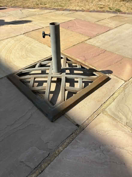 Photo of free Parasol base (Meppershall SG17) #1
