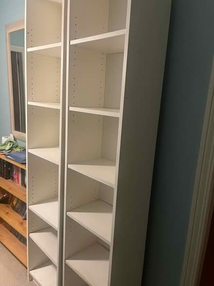 Photo of free Billy bookcase x2 white 28x40x202 (Hawne B63) #1