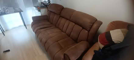 Photo of free 3 seater sofa very comfortable (D.16) #2