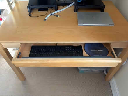 Photo of free Light wood desk (Hurstpierpoint BN6) #2