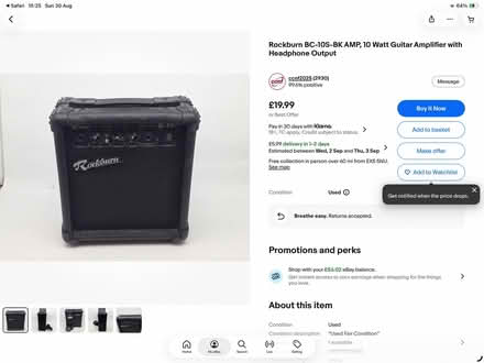 Photo of free Microphone and amplifier (Thorverton EX5) #2