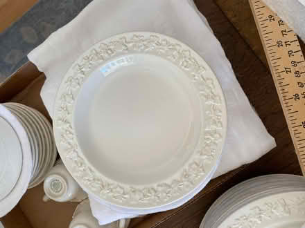 Photo of free Wedgewood white-on-white Queensware (Pleasant Hill) #3