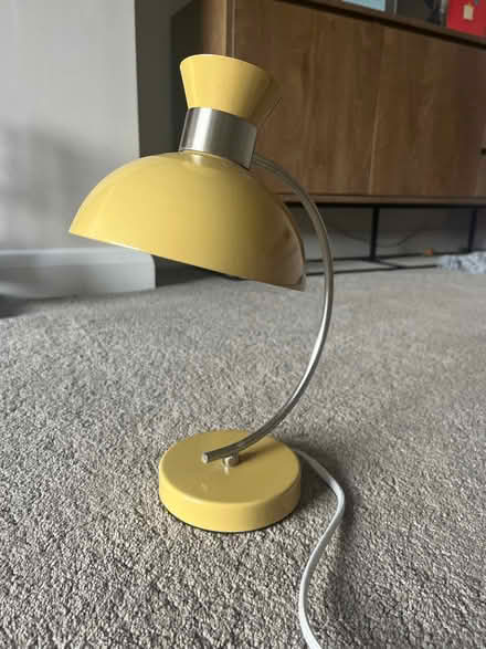 Photo of free Mustard colour desk lamp (Bowerham LA1) #3