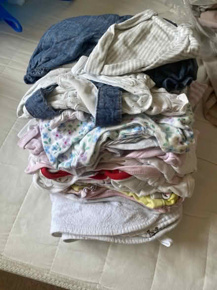 Photo of free 0-1 months girls clothes bundle (Woodlands TW7) #1