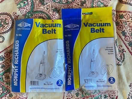 Photo of free vacuum belts (Earley RG6) #1
