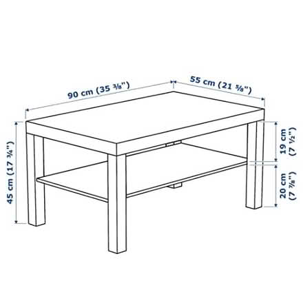 Photo of free Ikea Black Lack Coffee Table (Peel street ME14) #2