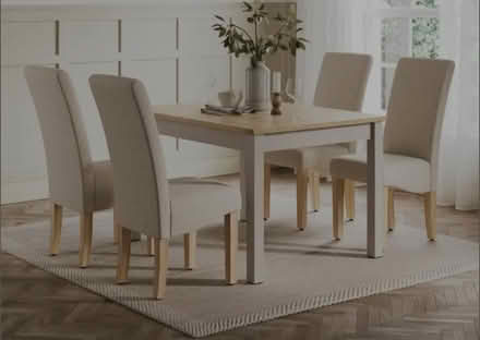 Photo of Dinning table and chairs (Croydon) #1