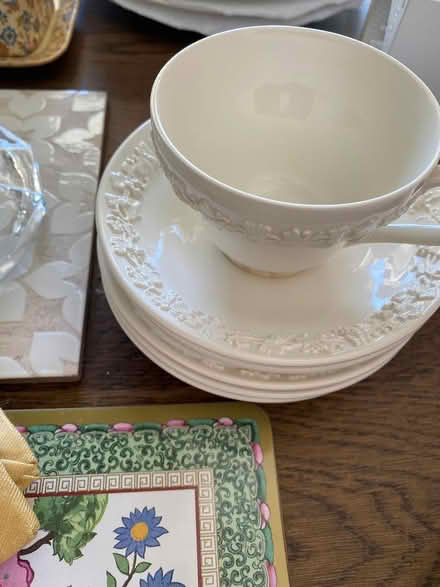 Photo of free Wedgewood white-on-white Queensware (Pleasant Hill) #2