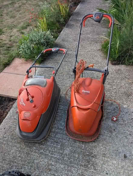 Photo of free Two hover mowers (Southwick BA14) #3
