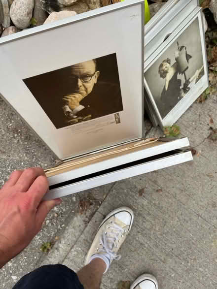 Photo of free Spotted - Framed vintage ads (Midtown) #3