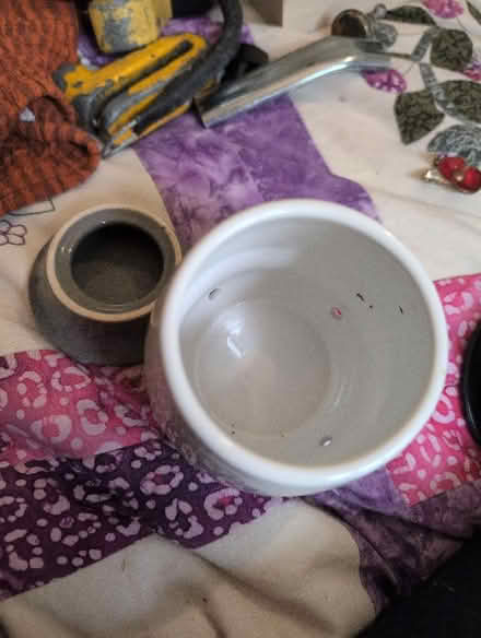 Photo of free Garlic storage jar, Cole & Maso, white/grey (Alperton HA0) #4