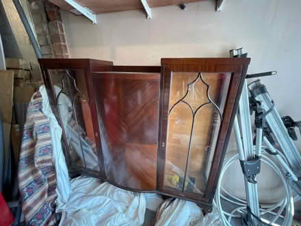 Photo of free Vintage china cabinet (Balerno EH14) #1