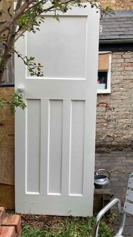 Photo of free 1930s solid wood door (Divinity Road OX4) #1