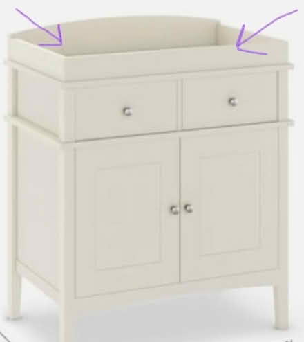 Photo of free Hastings baby change top section only (Penwortham PR1) #1