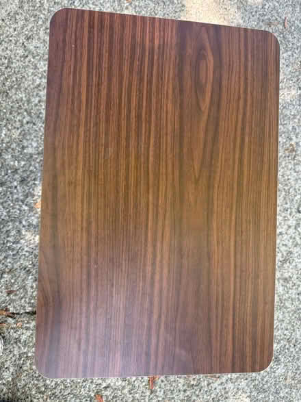 Photo of free Small adjustable desk on casters (1075 Valencia Avenue) #3