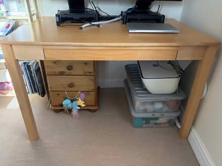 Photo of free Light wood desk (Hurstpierpoint BN6) #1